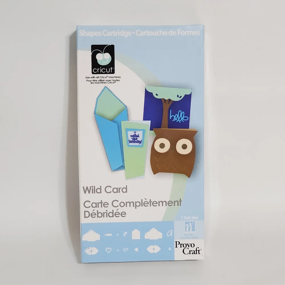 Cricut Shapes Cartridge - Wild Card Making Die Cuts